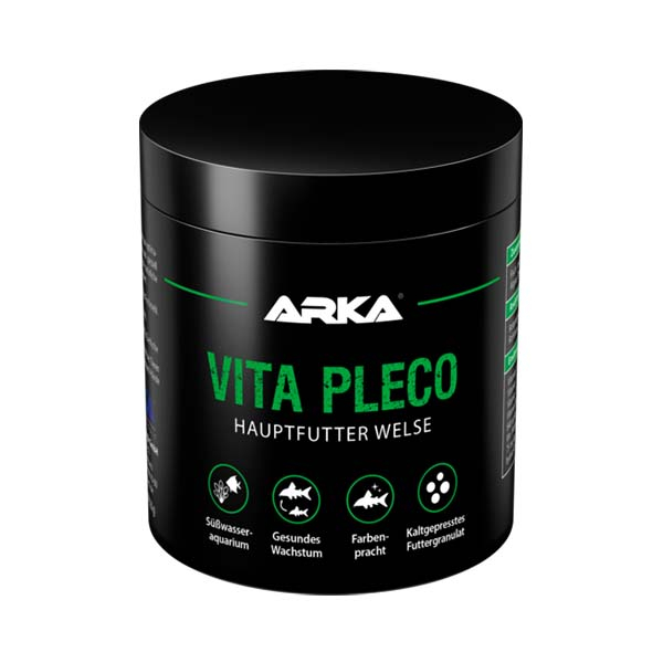 ARKA Vita Pleco Welsfutter 250 ml - Hauptfutter Welse